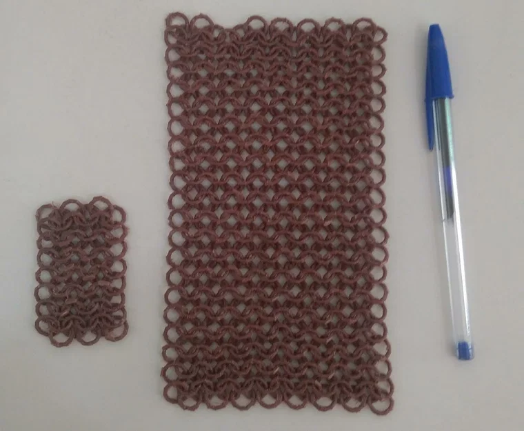 Mô hình Chainmail - Áo giáp xích 3D chuẩn lịch sử cho Cosplay - Image 2