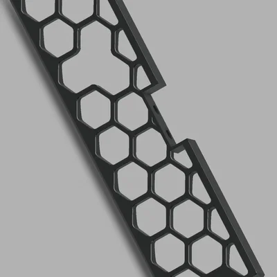 Bộ phụ kiện trang trí họa tiết tổ ong cho máy in 3D Ender 3