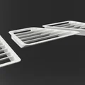 Cửa gió nắp capo âm cho Miata (Miata Inset Hood Vents) - Thumbnail 3
