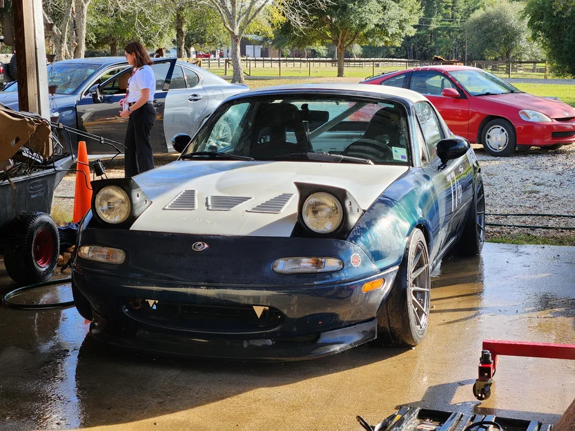 Cửa gió nắp capo âm cho Miata (Miata Inset Hood Vents) - Image 4