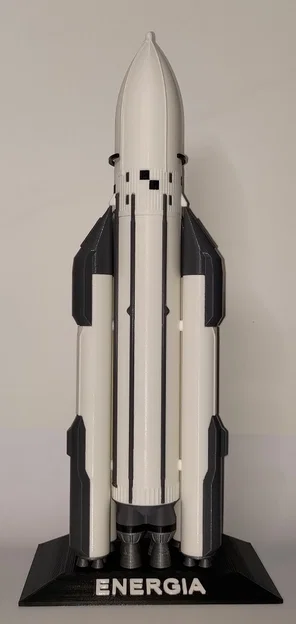 ENERGIA – Tên lửa Energia tỉ lệ 1:200 (rocket launcher model) - Image 3