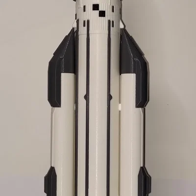 ENERGIA – Tên lửa Energia tỉ lệ 1:200 (rocket launcher model)