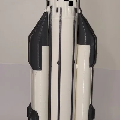 ENERGIA – Tên lửa Energia tỉ lệ 1:200 (rocket launcher model)