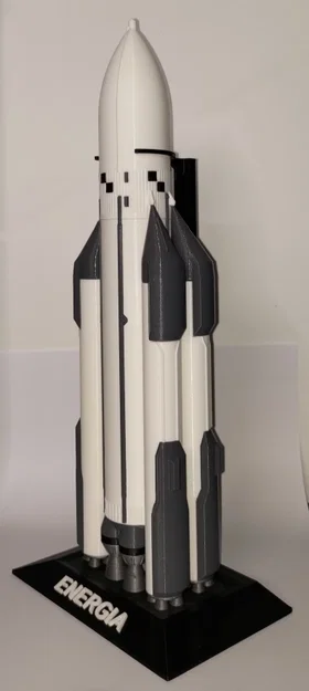 ENERGIA – Tên lửa Energia tỉ lệ 1:200 (rocket launcher model) - Image 5