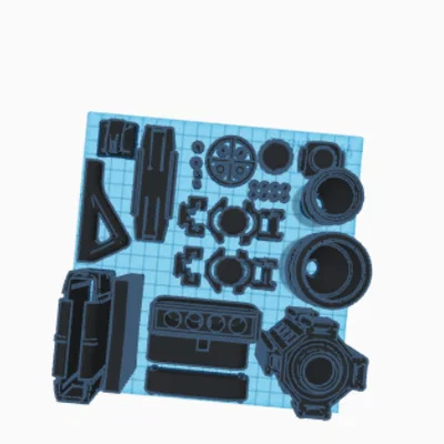 Bộ phụ kiện Nerf Sniper (Realistic Sniper Attachment Pack) cho Blaster