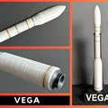 VEGA (tỉ lệ 1:200) – Mẫu tên lửa ESA chi tiết, dễ in & lắp - Thumbnail 1