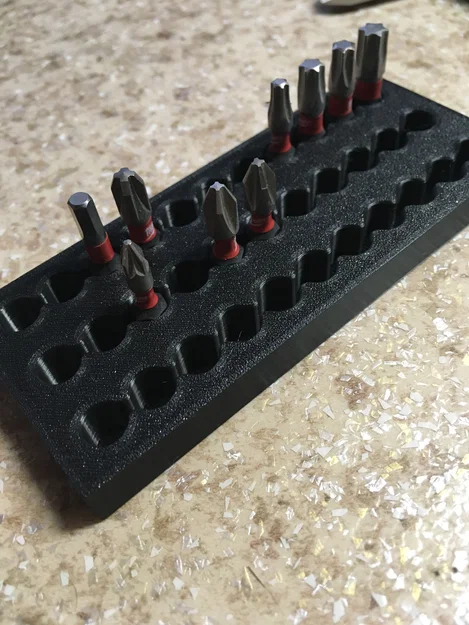 Khay đựng mũi vít (Bit Organizer) in 3D gọn gàng tiện lợi - Image 1