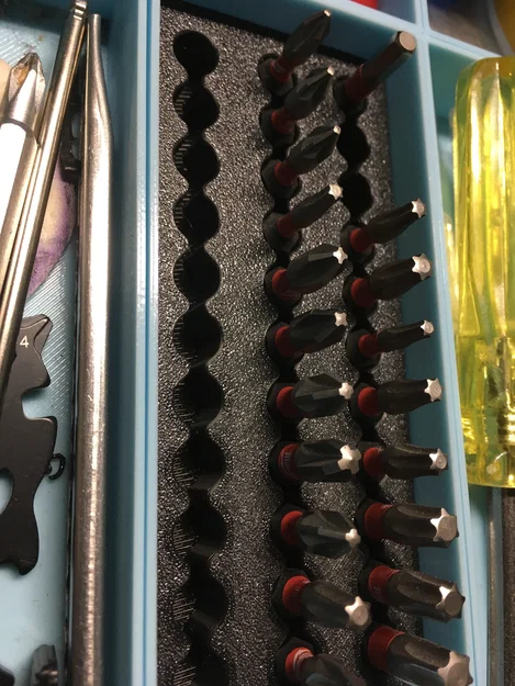 Khay đựng mũi vít (Bit Organizer) in 3D gọn gàng tiện lợi - Image 3