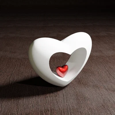 Tượng Trái Tim 10 (Heart Sculpture 10)