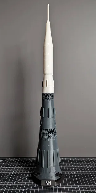 N-1 – Mô hình tên lửa Liên Xô tỉ lệ 1:200 - Image 2