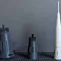 N-1 – Mô hình tên lửa Liên Xô tỉ lệ 1:200 - Thumbnail 5