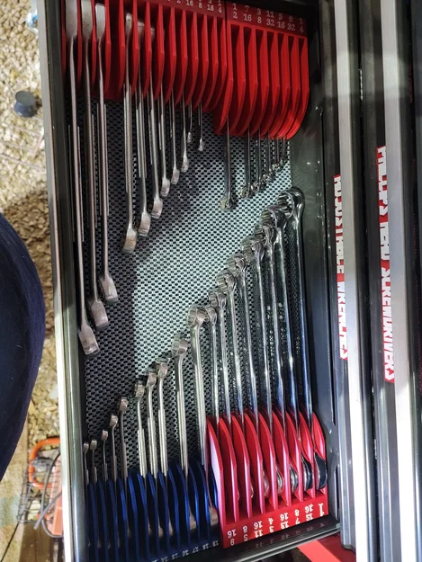 Khay sắp xếp cờ lê 3D (Wrench Rack) - Giải pháp ngăn nắp hộp đồ nghề - Image 2