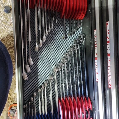 Khay sắp xếp cờ lê 3D (Wrench Rack) - Giải pháp ngăn nắp hộp đồ nghề
