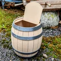 Thùng (Barrel) có Nắp Bản Lề - Thumbnail 2