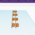 Giá treo gậy golf gắn tường (Golf Club Wall Mount) - In 3D cực đơn giản - Thumbnail 2