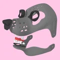OpenFur: Canine Fursuit Head – Đầu fursuit chó (canine) dễ in & lắp - Thumbnail 4