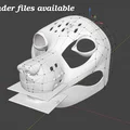 OpenFur: Canine Fursuit Head – Đầu fursuit chó (canine) dễ in & lắp - Thumbnail 5