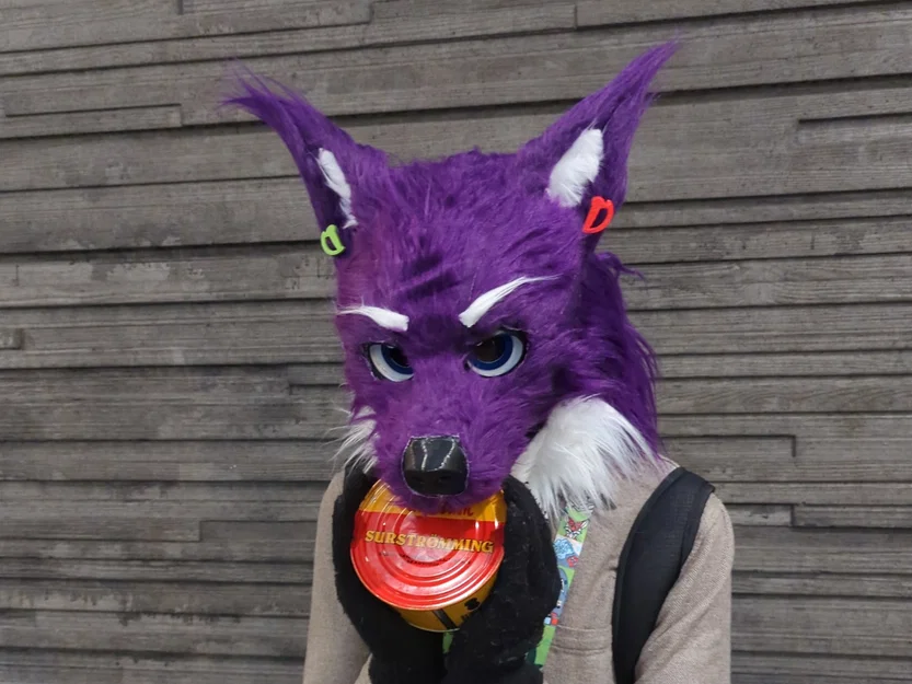 Đầu Fursuit (Fursuit head) in 3D - Image 2
