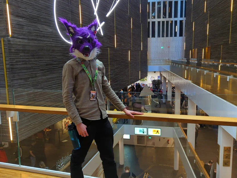 Đầu Fursuit (Fursuit head) in 3D - Image 3