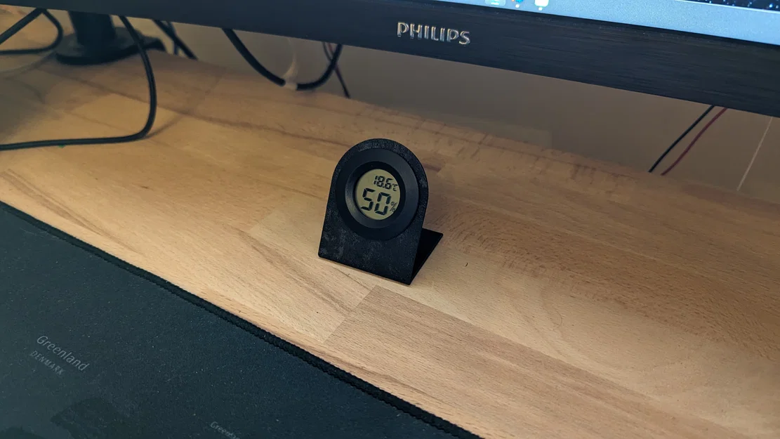 Kệ để bàn cho nhiệt kế ẩm kế (Thermometer Hygrometer Stand) - Image 2