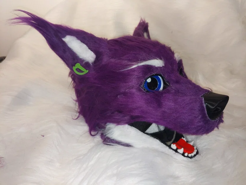 Đầu Fursuit (Fursuit head) in 3D - Image 5
