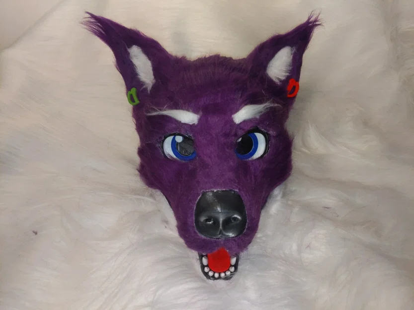 Đầu Fursuit (Fursuit head) in 3D - Image 6