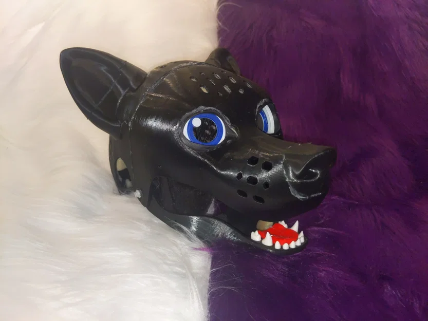 Đầu Fursuit (Fursuit head) in 3D - Image 7