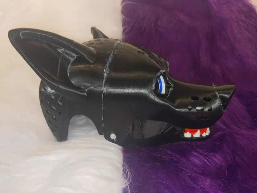 Đầu Fursuit (Fursuit head) in 3D - Image 9