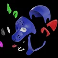 Đầu Fursuit (Fursuit head) in 3D - Thumbnail 10