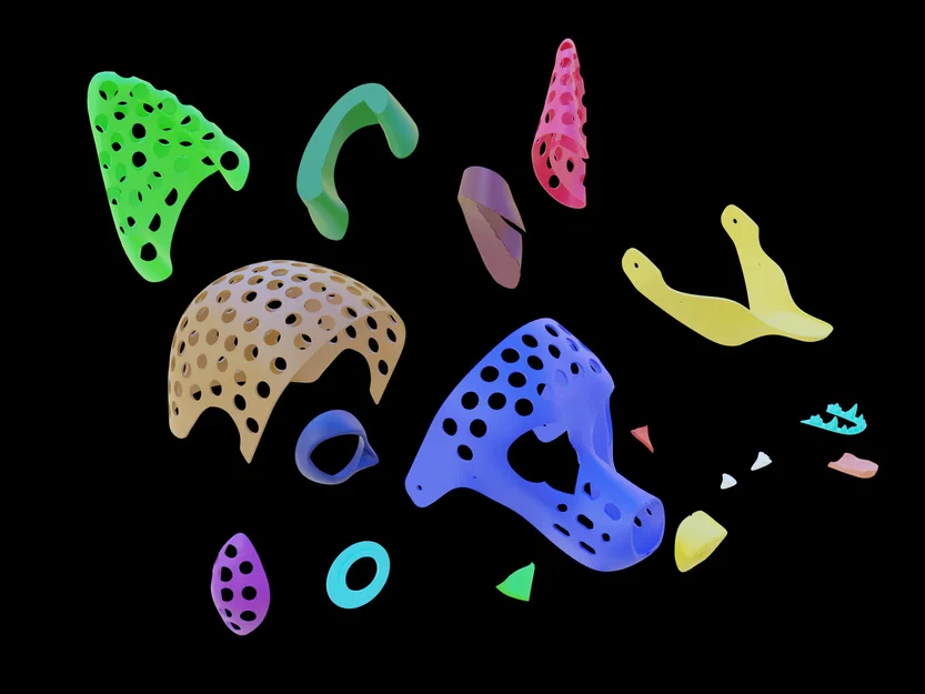 Đầu Fursuit (Fursuit head) in 3D - Image 4