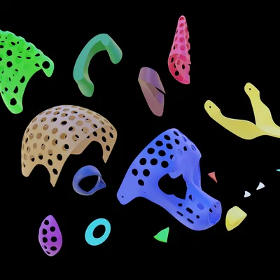 Đầu Fursuit (Fursuit head) in 3D