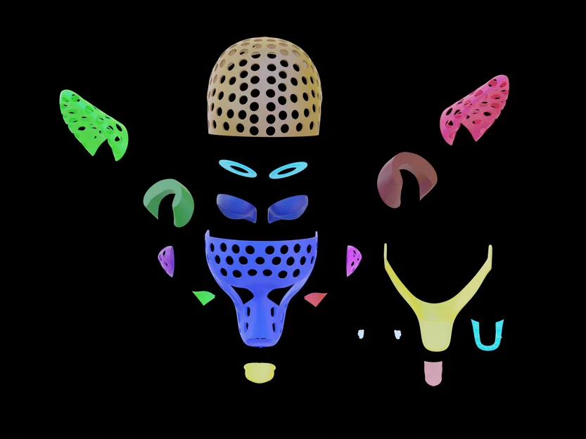Đầu Fursuit (Fursuit head) in 3D - Image 5
