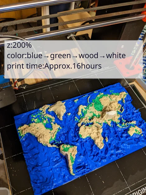 Bản Đồ Thế Giới 3D (3D World Map) - Image 3