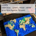Bản Đồ Thế Giới 3D (3D World Map) - Thumbnail 3