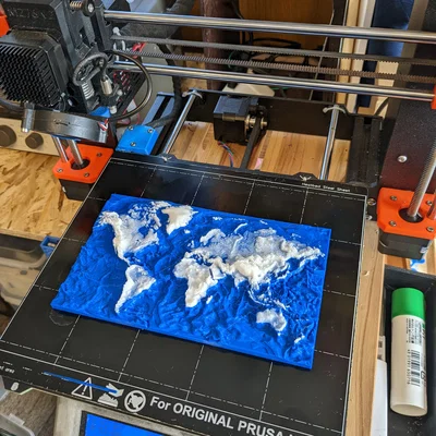 Bản Đồ Thế Giới 3D (3D World Map)