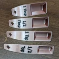 Muỗng Đong Định Lượng – Dễ In (Measuring Spoons - Easy Print) - Thumbnail 2