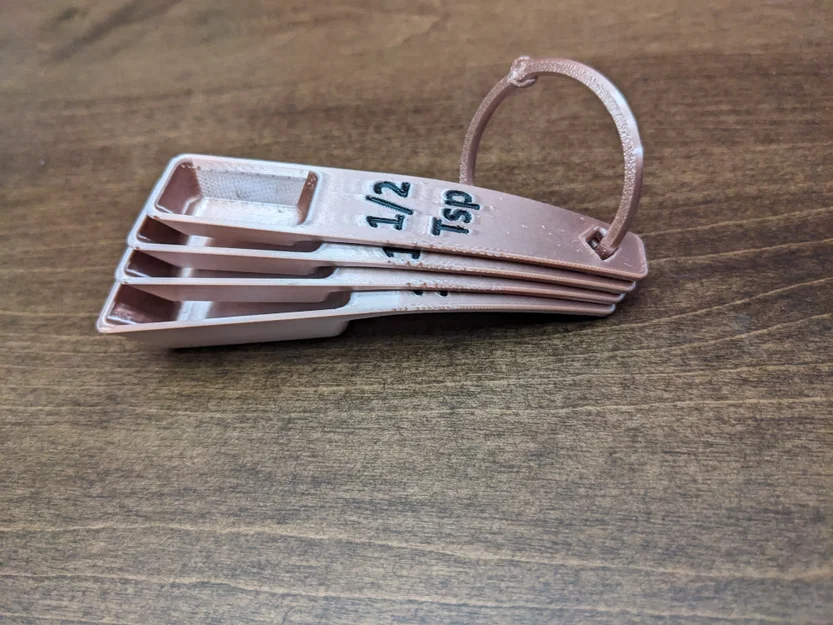 Muỗng Đong Định Lượng – Dễ In (Measuring Spoons - Easy Print) - Image 3