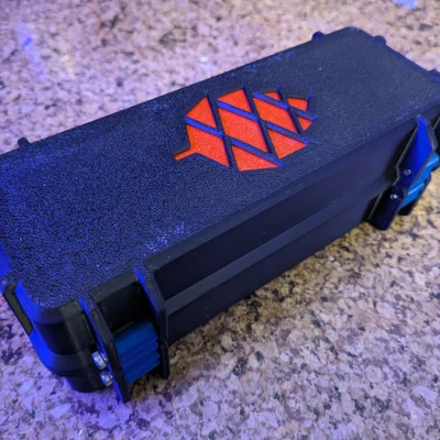 Nắp 2 tầng cho hộp Pinecil/TS100/TS80 dạng rugged nhiều phần (V2)