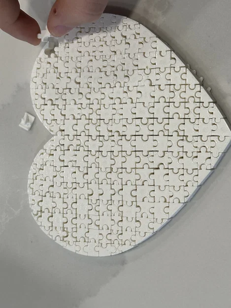 Mô hình xếp hình trái tim (Heart Puzzle) - Thử thách trí tuệ thú vị - Image 2
