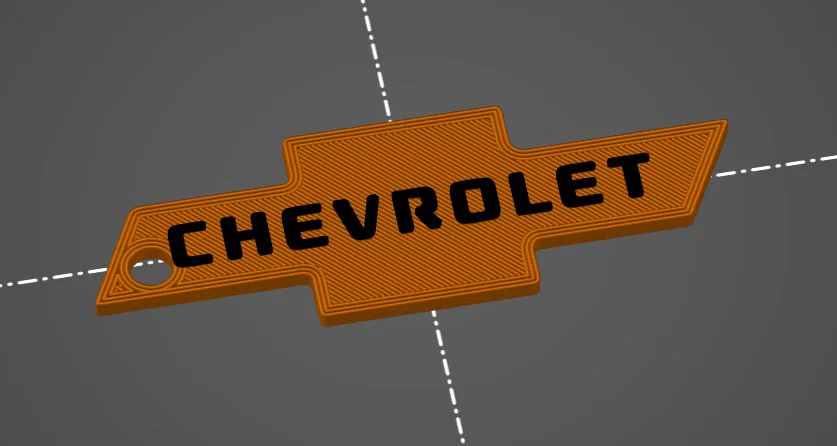 Móc khóa Chevrolet 3D - Phụ kiện cho người yêu xe - Image 1
