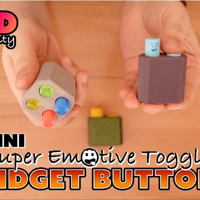 Nút Fidget Mini Super Toggly (và nhiều hơn nữa!)