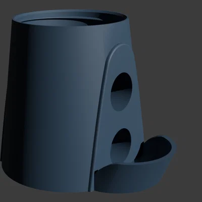 Dụng cụ phân phối kẹo Mason Jar 3D - Khay hứng lớn tiện lợi