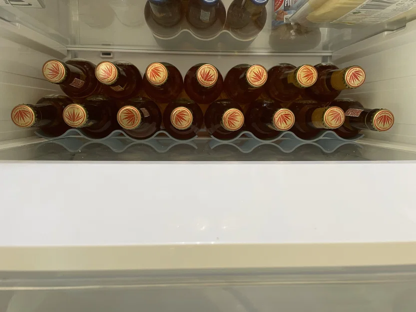 Giá đỡ chai/lon (Beer?) cho tủ lạnh - Image 2