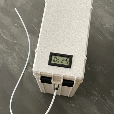 Hộp sấy filament bền chắc (Rugged) cho hơn 200g silica gel
