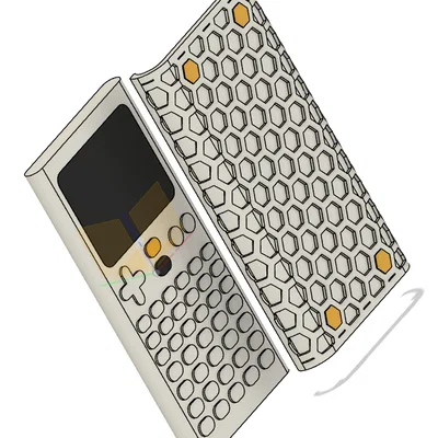Ốp lưng bảo vệ máy tính NUMWORK thiết kế tổ ong in 3D