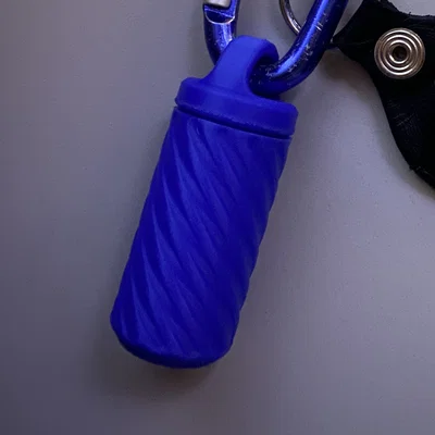 Hộp Đựng Thuốc 4 Ngăn Gắn Móc Khóa (Pill Container 4 Key Chain)