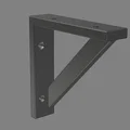 Ke đỡ kệ treo tường 3D (Shelf Bracket) cứng cáp và thẩm mỹ - Thumbnail 1