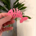 Mô hình cá xương Flexi Bone Fish - Đồ chơi in 3D linh hoạt, dễ in - Thumbnail 1