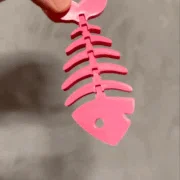 Mô hình cá xương Flexi Bone Fish - Đồ chơi in 3D linh hoạt, dễ in