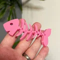 Mô hình cá xương Flexi Bone Fish - Đồ chơi in 3D linh hoạt, dễ in - Thumbnail 4